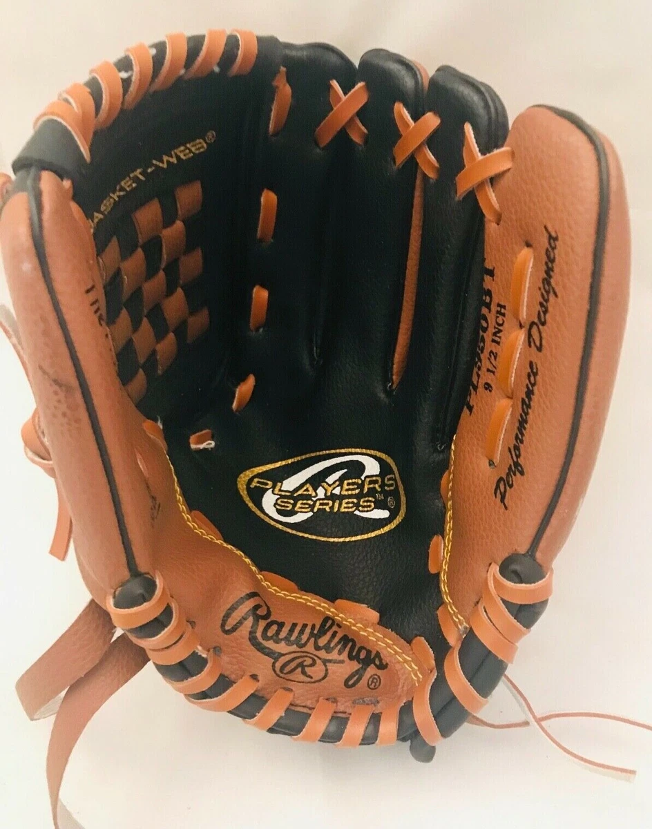 Rawlings PL950BT Basket Web Right Hand Throw Glove Players Series