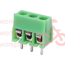 10pcs KF350-3P 3.5mm Pitch 3 pin Straight Pin PCB Screw Terminal Blocks