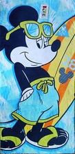 Mickey Mouse Jumping Beans Beach Towel Measures 28 x 58 Inches