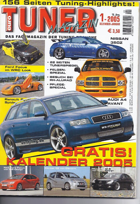 Euro Tuner Auto Magazin 1-2005 Nissan 350Z, Audi A4 Avant,Citroen C2, Ford Focus