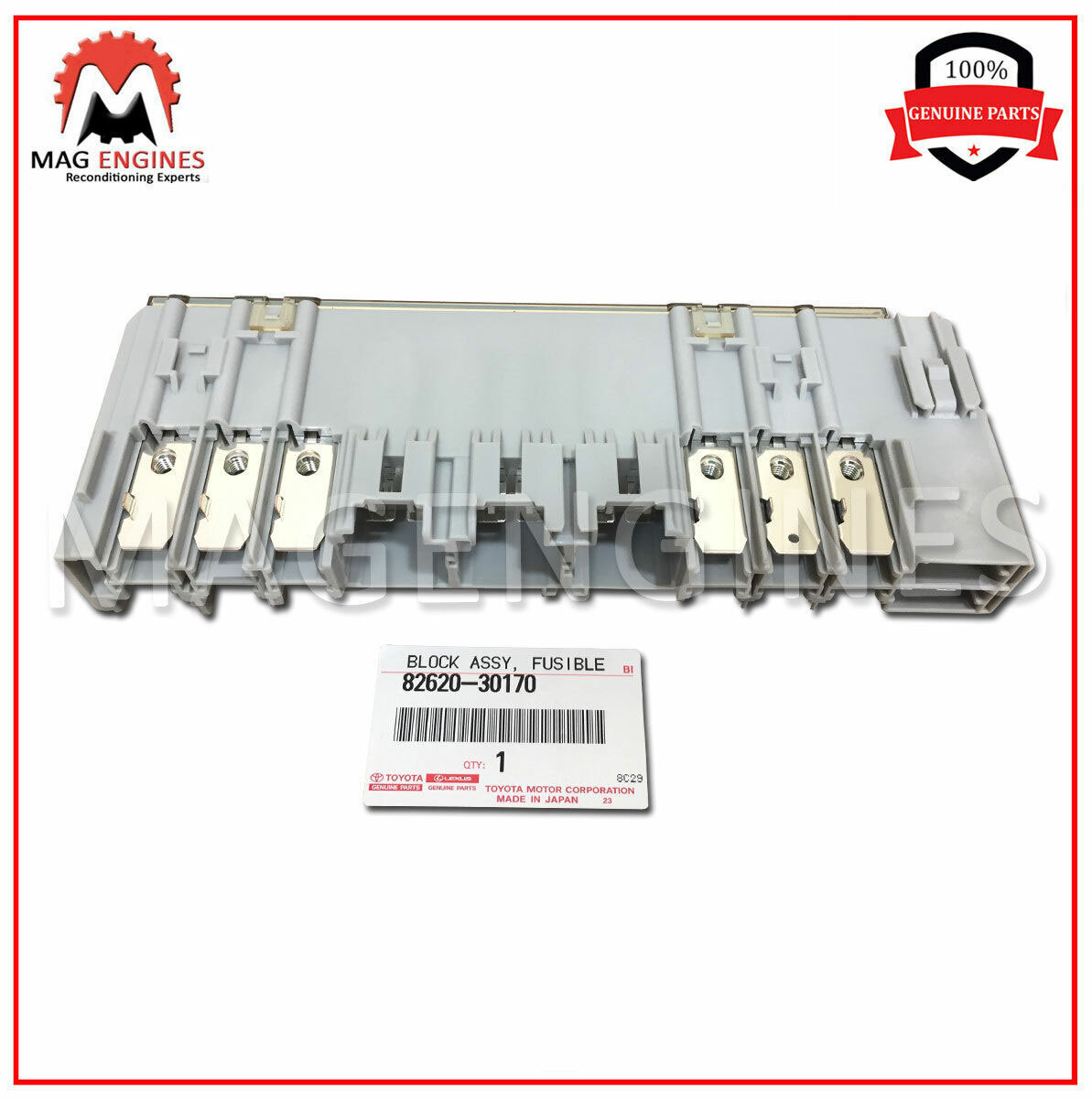 8262030170 GENUINE FUSIBLE LINK BLOCK ASSY FOR LEXUS IS250 IS350 GS300