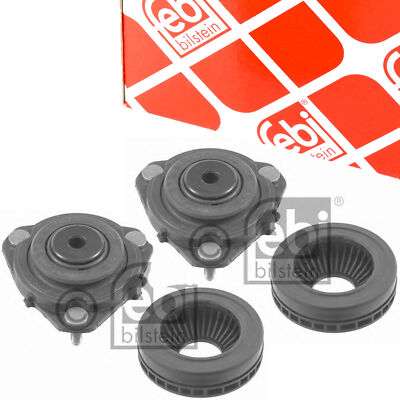 2x FEBI Domlager mit Kugellager Vorne für MAZDA 2 DY FIESTA 5 FUSION FORD