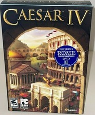 Caesar IV 4 (PC, 2006) RARE Sierra BRAND NEW SEALED NTSC Medium Box Near Mint