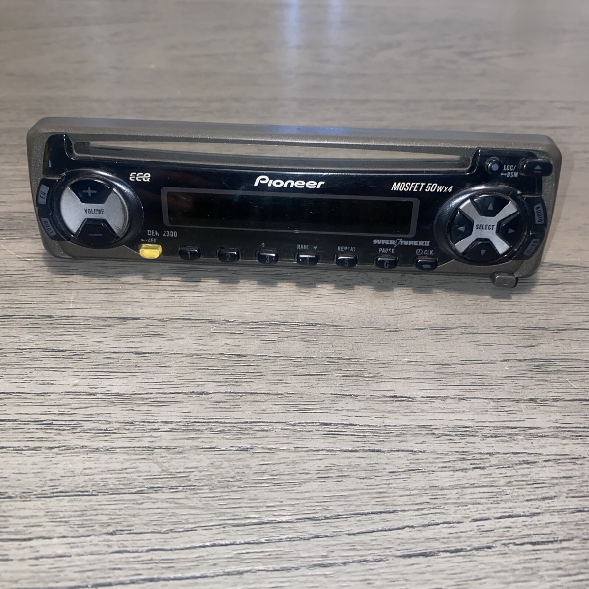 Pioneer DEH-2300 MOSFET 50Wx4 Amp Satellite Radio Stereo CD