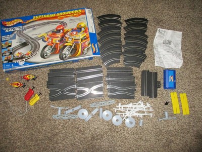 bicycle powered slot car track