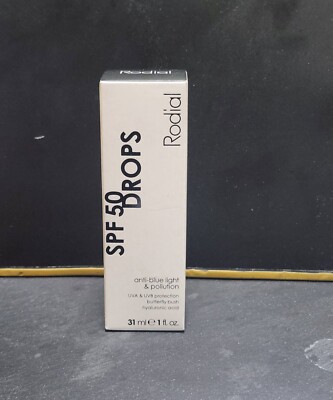 Rodial SPF50 Drops, Anti-Blue Light & Pollution 31ml / 1 fl oz 