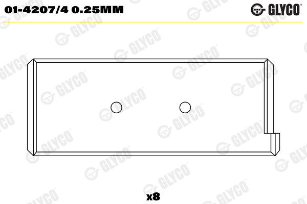 Glyco Pleuellager FüR Fiat Fiorino Kasten 146 Uno 70 1.3 60 1.1 127 127_ 1.0-image