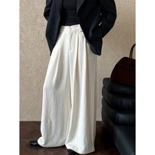 High Waist Loose Wide-leg Pants Women's Korean Straight Trousers Casual Pants