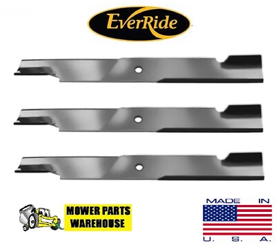 3 NEW LAWN MOWER BLADES FOR EVERRIDE 61