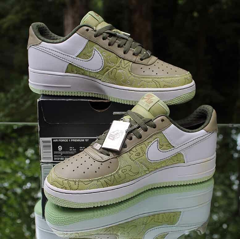 Size 10.5 - Nike Air Force 1 Premium '07 Pistachio for sale online 