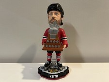 DUNCAN KEITH Chicago Blackhawks Bobblehead 2015 Conn Smythe Trophy Champs