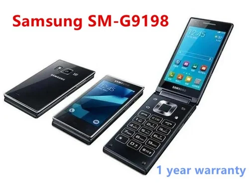 Samsung SM-G9198 Flip 16GB UNLOCKED 4G LTE Dual SIM 16MP 3.9“ Cellphone 2-Screen - Afbeelding 13 van 13
