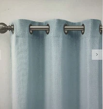 LICHTENBERG NOREEN WINDOW 2 -PACK PANEL GROMMET 37X84 AQUA