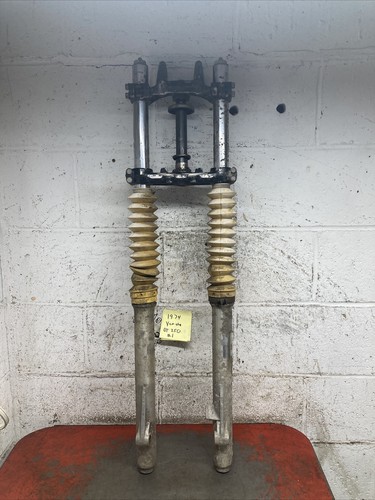 1974 Yamaha Dt250 Dt Front End Forks Triple Trees