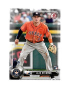 ALEX BREGMAN 2017 BOWMAN DRAFT CARD #75 HOUSTON ASTROS (ROOKIE BASE)   #428