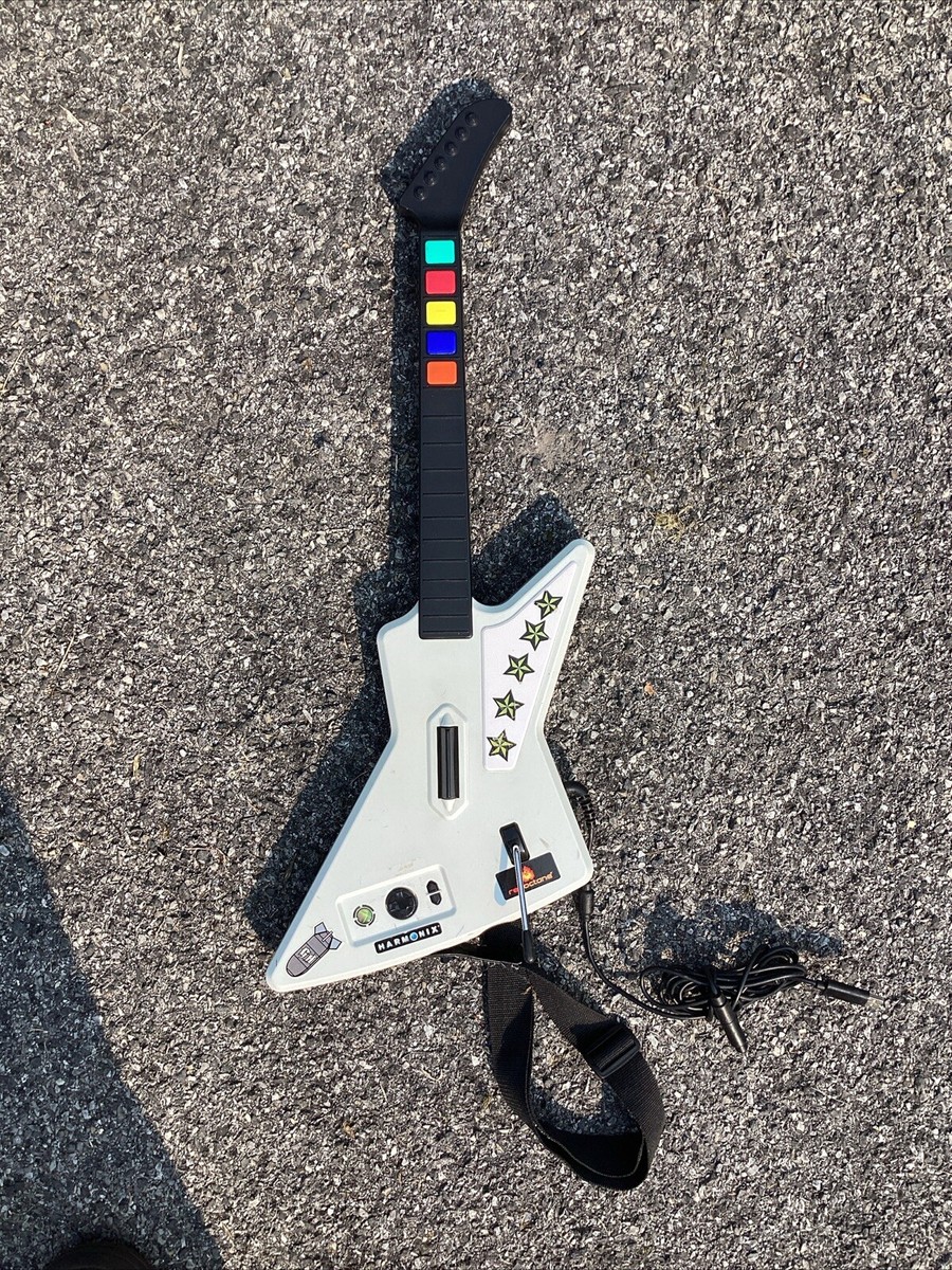 Guitar Hero Xplorer Red Octane WIRED 95065 Xbox 360 w/Strap USB