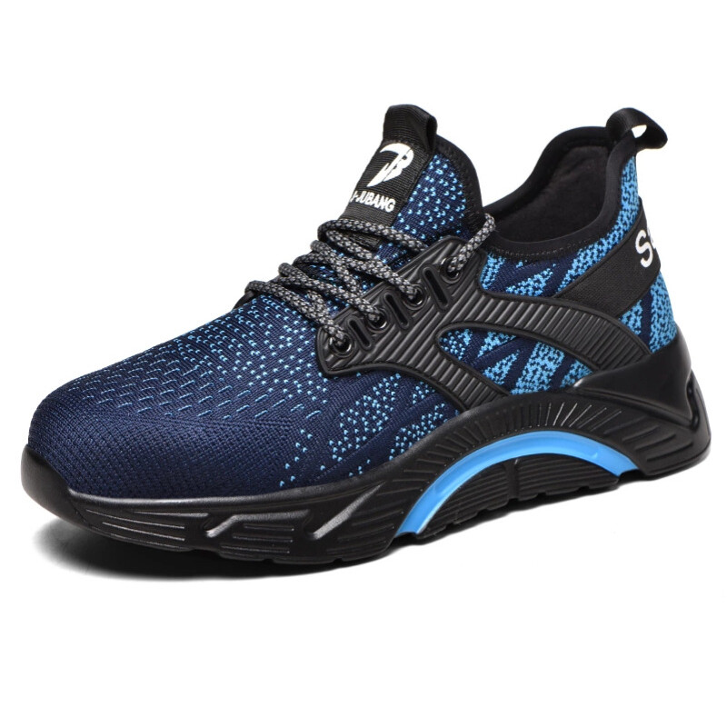 SAOLA Scarpe antinfortunistiche da uomo punta in acciaio scarpe da ginnastica leggere indistruttibili