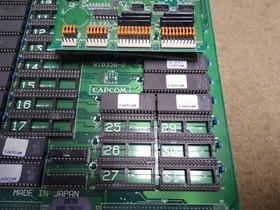 CAPTAIN COMMANDO - 1991 Capcom GENUINE - Gtd Working JAMMA Arcade videogame PCB