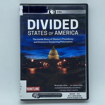 Frontline: Divided States of America 2-DVD OOP 2017 PBS WGBH Politics EX-LIBRARY