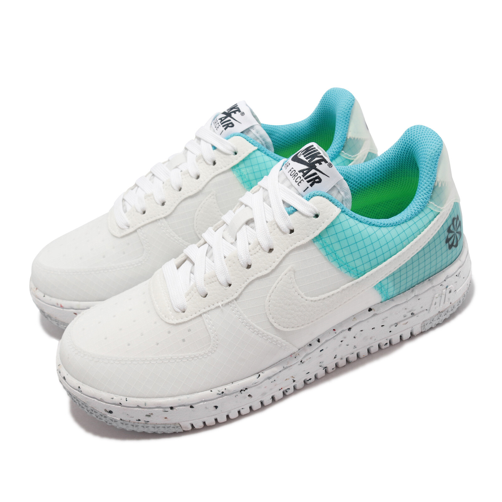 Женские кроссовки Nike Wmns Air Force 1 Crater M2Z2 Move To Zero White Turq AF1 DO7692-101
