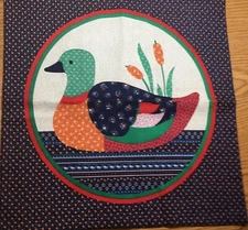 Handmade Pillow Covers - Duck Theme