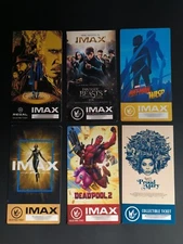Regal cinema IMAX collectible ticket Limit lot of 6