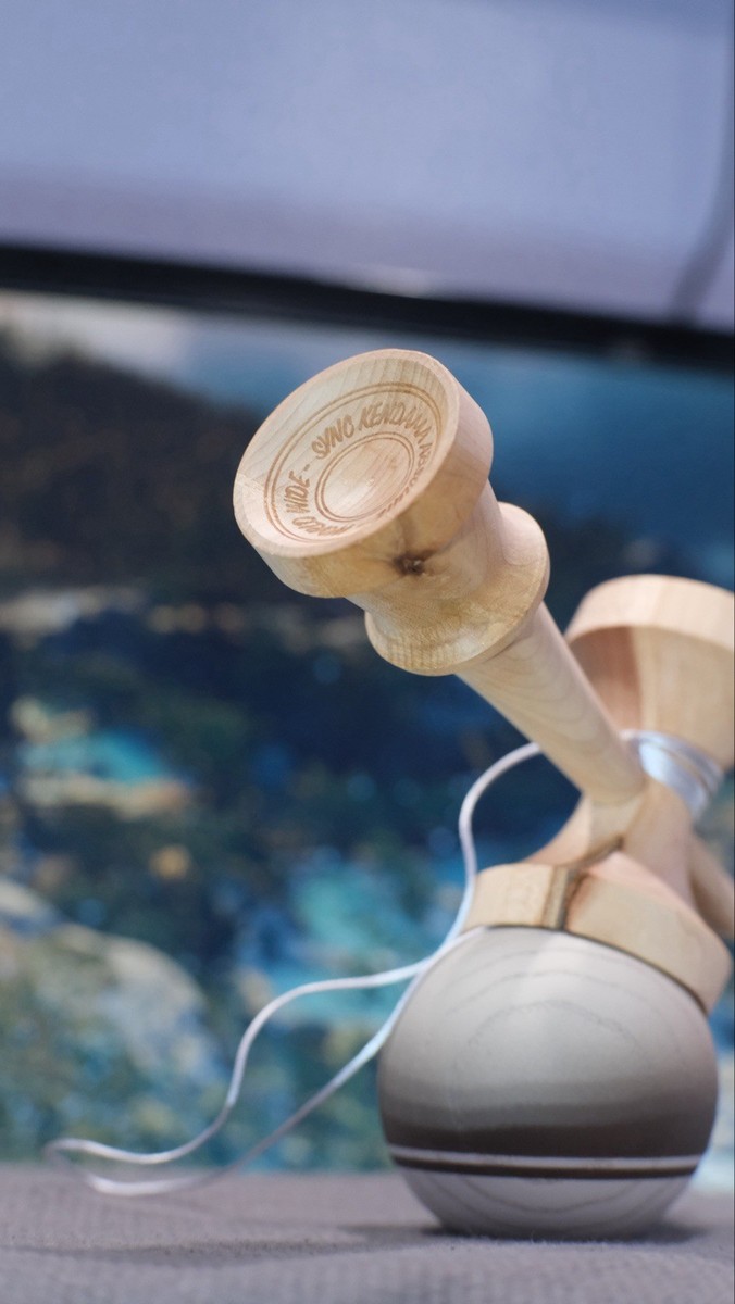 Su Lab “Tobi” Kendama – Friction Clear – Rare 2022 Collectible