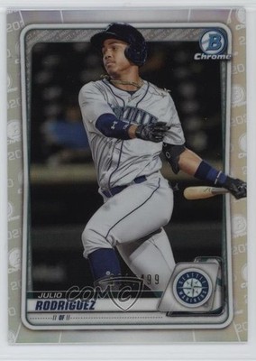 2020 Bowman Chrome Prospects Refractor 264/499 Julio Rodriguez #BCP-175 yj7