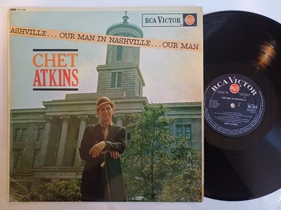 Chet Atkins LP 33 U/min Vinyl 30 cm Our Man in Nashville RCA VICTOR RD 7529