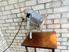 Vtg Aluminum Stage Light  Theater Spot Light  Metal Stage Lamp  Studio Light