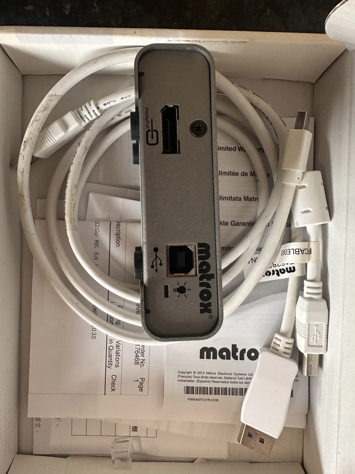 Matrox DualHead2Go Digital ME DisplayPort 2x DVI-D - Image 3 of 4