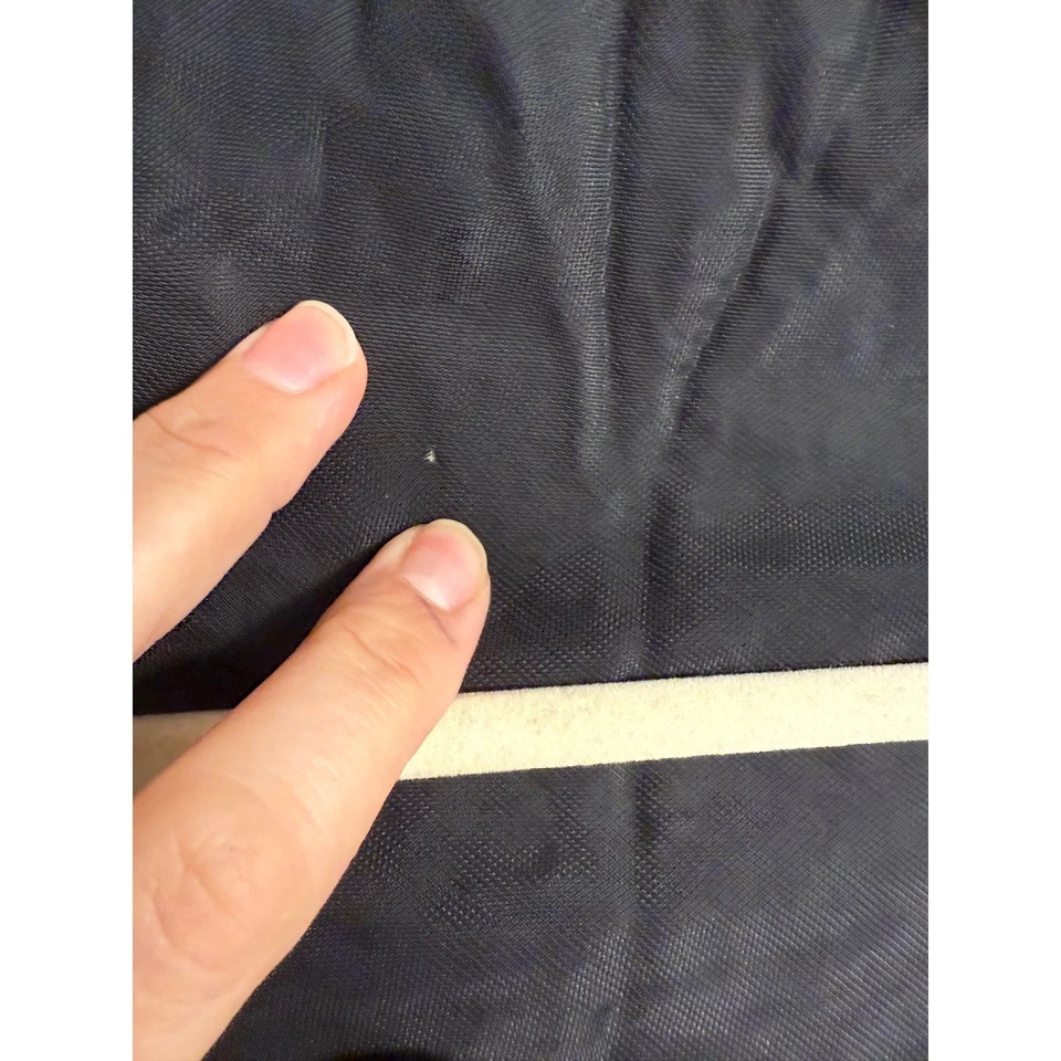 Mantón bufanda de terciopelo floral negro vintage flecos envoltura de noche defecto boho Foto 4 de 4