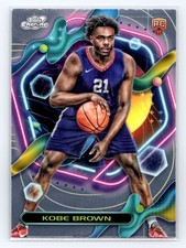 2023-24 Topps Chrome Cosmic #177 Kobe Brown RC