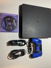 Sony PlayStation 4 Slim PS4 - 1TB Controller HDMI,Power, Game!! TESTED