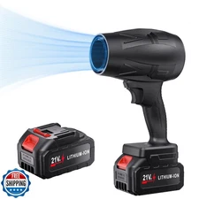 DOZAWA Cordless Leaf Blower 130000 RPM, Lightweight Handheld Turbo Blower wit