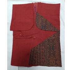 Kimono Outerwear Wool Road Wear Jacket Used Japanese Style Japan