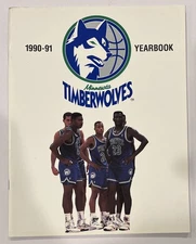Minnesota Timberwolves Vintage Original Yearbook 1990-91 (G3)