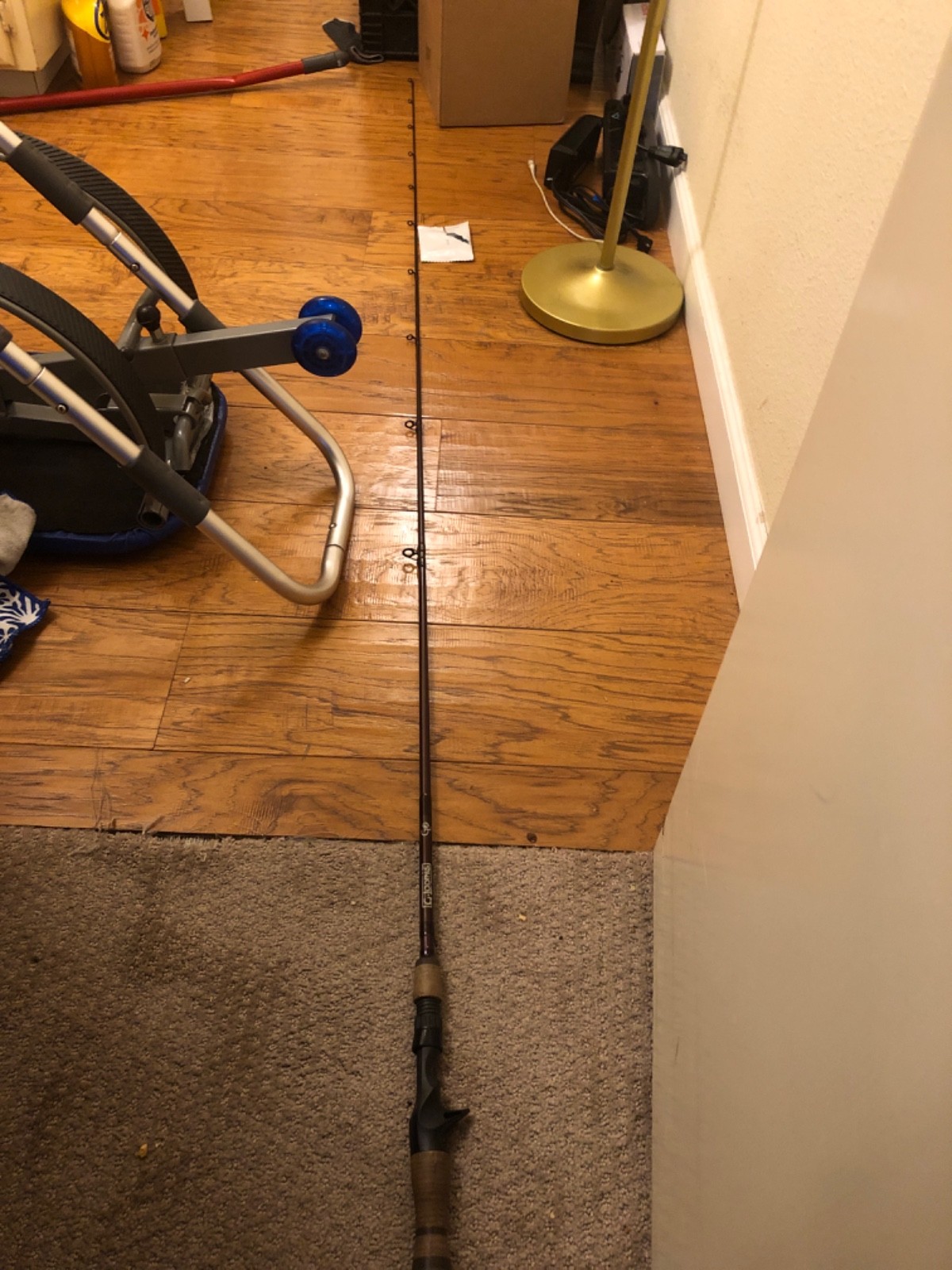 g loomis 845c cbr 3/6-1 oz 10-20lb fishing rod