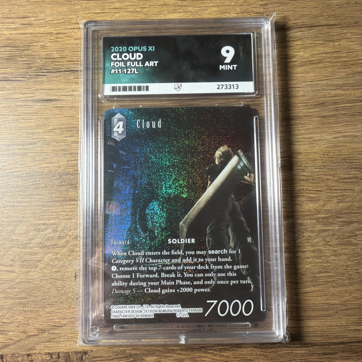 Final Fantasy Cloud in Individual Collectible Card Game Cards for