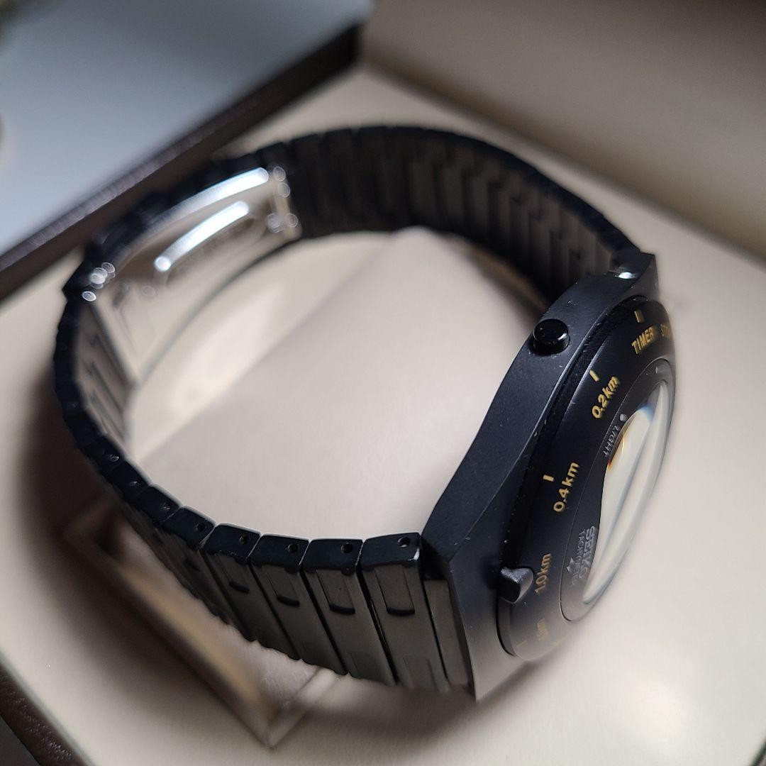 SEIKO Giugiaro SBJG003 Limited 3000 Black Watch Reissue