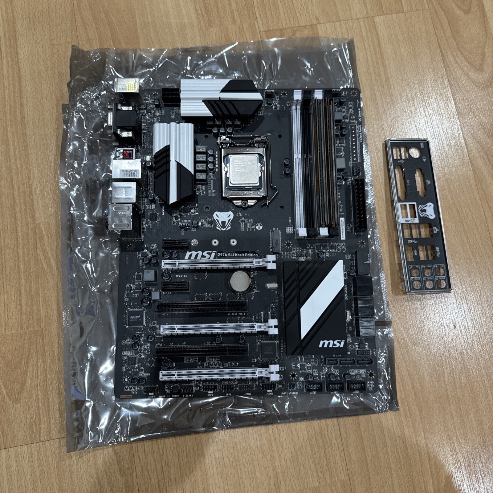 MSI Z97A SLI Krait Edition Motherboard i7-4790 DDR3 16GB RAM