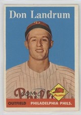 1958 Topps Don Landrum #291 1s7