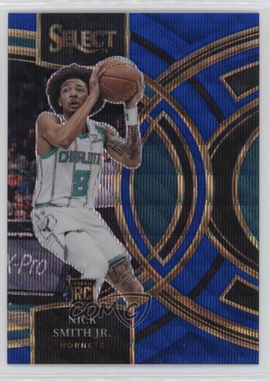 2023-24 Panini Select Premier Level Blue Wave Prizm /75 Nick Smith Jr #119 0x6p