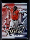 2026 Topps Finest Ronald Acuna Jr. Refractor (RAW)