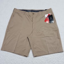 NWT PGA TOUR Shorts Mens 40 Active Waistband Golf Performance Stretch Chinchilla