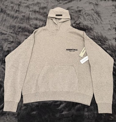 Brand New Essential Dark Oat Hoodie All Sizes with Tag  