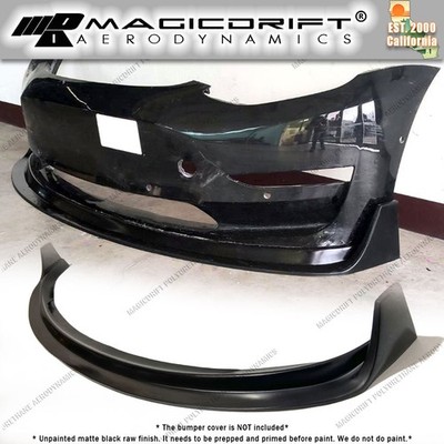 For 2017-2023 Tesla Model 3 MDA V2 Style Front Bumper Chin Lip Spoiler Splitter