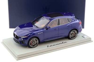 1:18 BBR Maserati Levante V8 Trofeo Blu Emozione DEALER VERSION