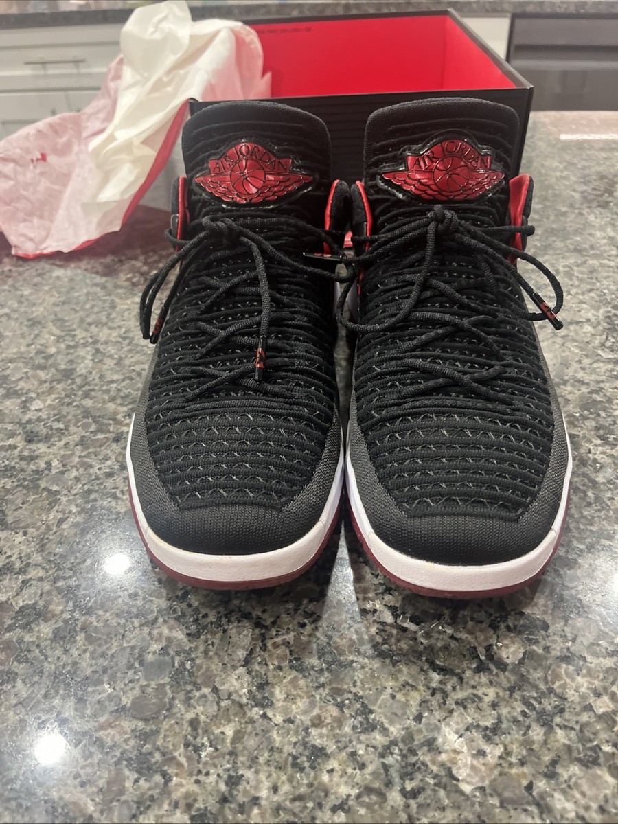 Air Jordan XXXII (2017) “Banned” Low Black Red Basketball Sneakers