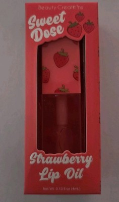 Beauty Creations Sweet Dose Lip Oil- Strawberry, 0.13 oz